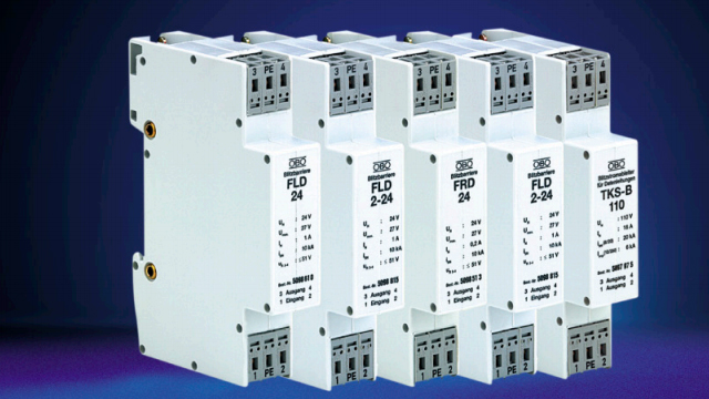 德國OBO交 直流信號控制線防雷器【光束防雷】