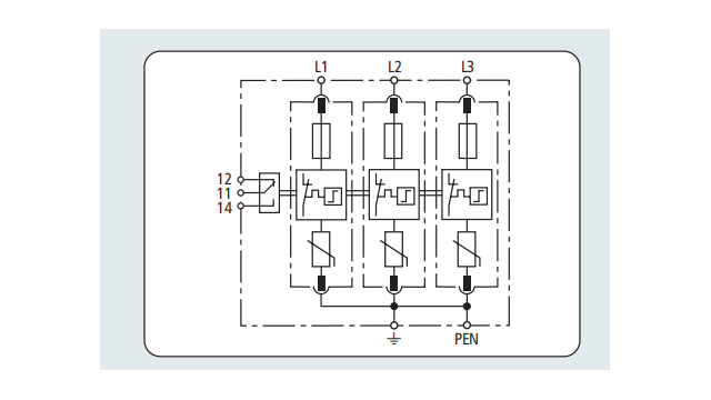 德國盾二級電源保護器【光束防雷】